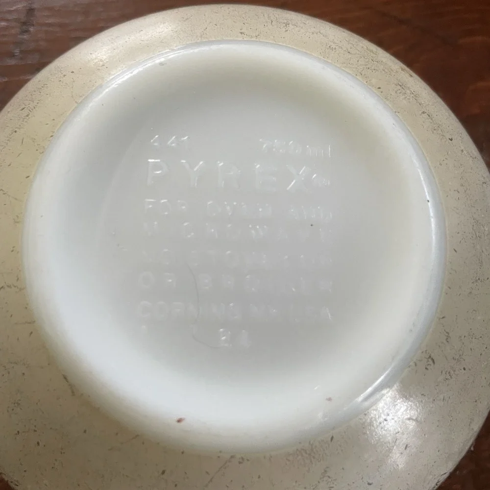 Pyrex Vintage Forest Fancies Mushroom Cinderella Nesting Mixing Bowls, Set of 2